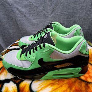Size 14 Men Nike Air Max 90 Premium Year Of The Snake Poison Sneakers 333888-302